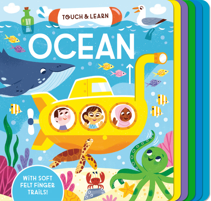 Touch & Learn: Ocean: With Colorful Felt to Tou... 0593310071 Book Cover