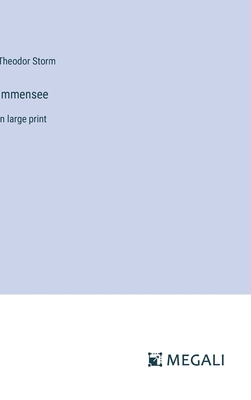 Immensee: in large print 3387055692 Book Cover