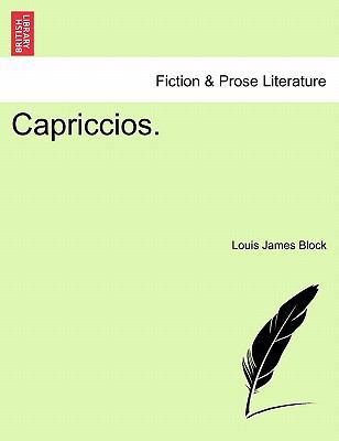 Capriccios. 1241068380 Book Cover