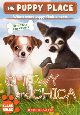 The Puppy Place: Chewy & Chica 0606146679 Book Cover