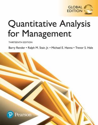 Quantitative Analysis for Management@@ Global E... 1292217650 Book Cover