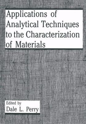 Applications of Analytical Techniques to the Ch... 147579228X Book Cover