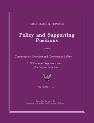 United States Government Policy and Supporting ... 1782662707 Book Cover