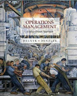 Operations Management: A Value-Driven Approach 0256123810 Book Cover