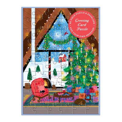 Joy Laforme Cozy Cabin Greeting Card Puzzle 0735382816 Book Cover