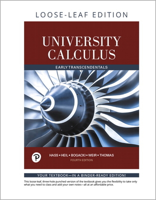 University Calculus: Early Transcendentals 0135164869 Book Cover