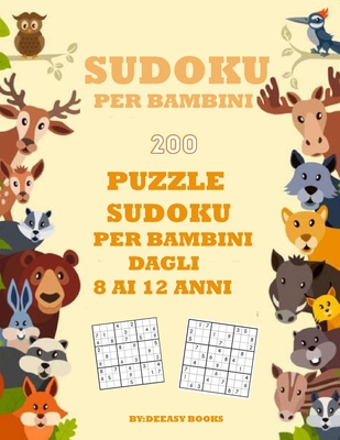 Libro di sudoku per bambini [Italian] 6050366446 Book Cover