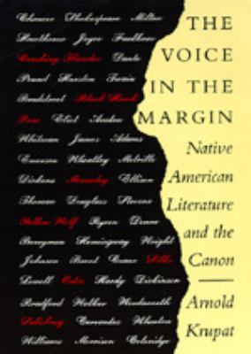 The Voice in the Margin: Native American Litera... 0520068270 Book Cover