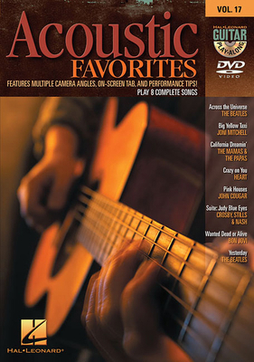 Acoustic Favorites: Guitar Play-Along DVD Volum... 1423429168 Book Cover