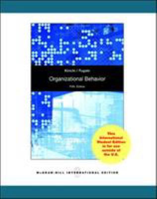 Organizational Behavior: Key Concepts, Skills a... 0071315683 Book Cover