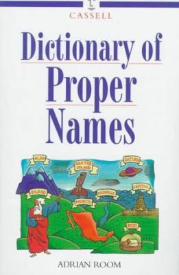 Cassell Dictionary of Proper Names 0304344478 Book Cover