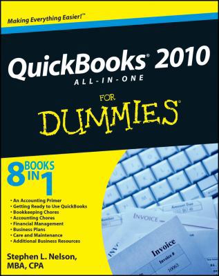 QuickBooks 2010 All-In-One for Dummies 047050837X Book Cover