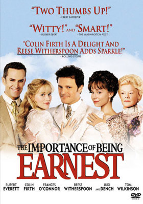 The Importance Of Being Earnest B00006JDVX Book Cover