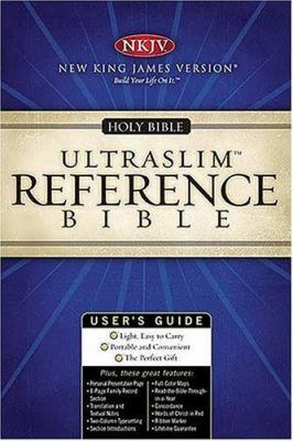 Ultraslim Center-Column Reference Bible-NKJV 0718009703 Book Cover