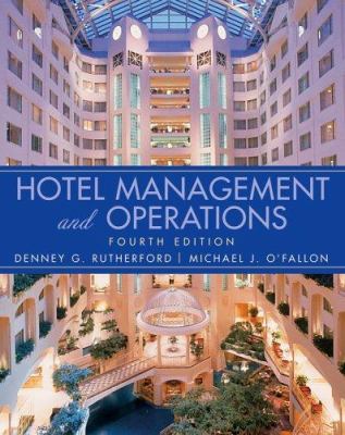Hotel Management and Operations 0471470651 Book Cover