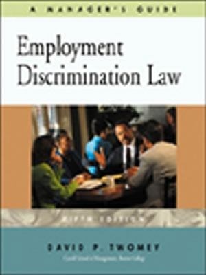 Employment Discrimination Law 0324061994 Book Cover