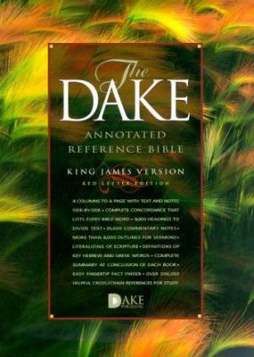 Dake Annotated Reference Bible 1558290699 Book Cover