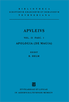 Pro Se de Magia Liber (Apologia) [Latin] 3598710569 Book Cover