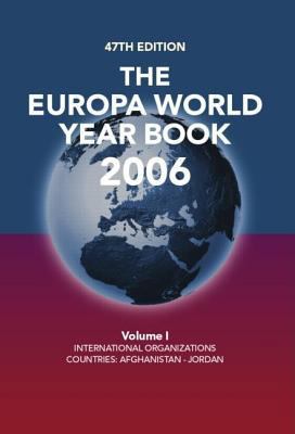 The Europa World Year Book 2006 Vol 1            Book Cover