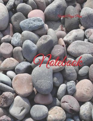 Notebook: Beach Stones Design 1792796455 Book Cover