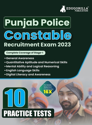 Punjab Police Constable Exam 2023 (Male & Femal... 9355567103 Book Cover