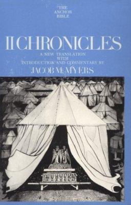 Chronicles II (Anchor Bible) 0385037570 Book Cover