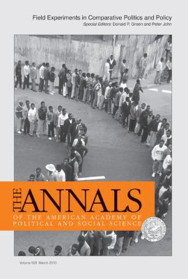 Field Experiments in Comparative Politics and P... 1412987253 Book Cover