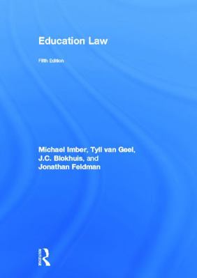 Education Law 0415622808 Book Cover