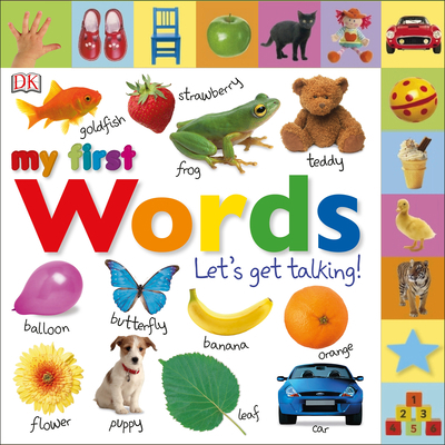 Tabbed Board Books: My First Words: Let's Get T... B00A2P98G0 Book Cover