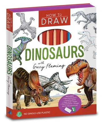 How to Draw Dinosaurs with Garry Fleming: Activ... 0655246037 Book Cover