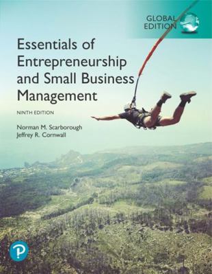 Essentials of Entrepreneurship and Small Busine... 1292266023 Book Cover