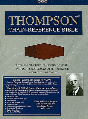 Thompson Chain Reference Bible-NIV 088707572X Book Cover