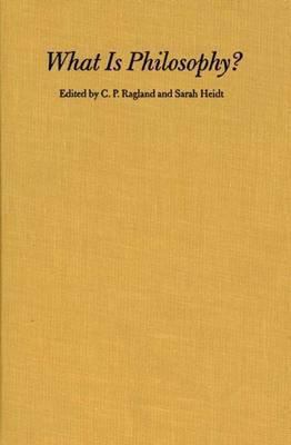 What Is Philosophy? 0300087551 Book Cover