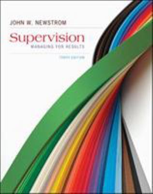Supervision: Managing for Results 0078023173 Book Cover