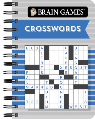 Brain Games - To Go - Crosswords (Blue) 1645583813 Book Cover