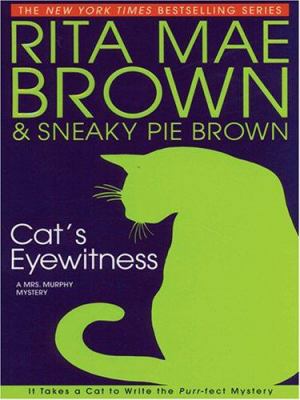 Cat's Eyewitness [Large Print] 159413121X Book Cover