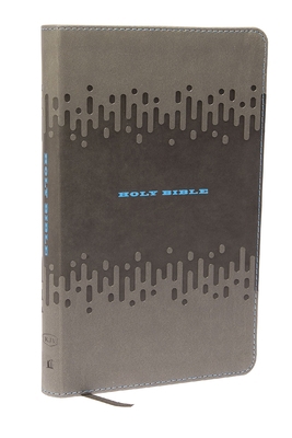 Kjv, Bible for Kids, Leathersoft, Charcoal: Thi... 0310763835 Book Cover