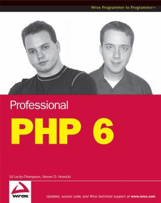 Professional PHP6 0470395095 Book Cover