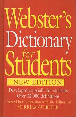 Webster's Dictionary for Students 0756992931 Book Cover