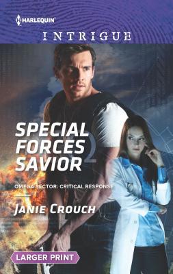 Special Forces Savior: A Montana Western Mystery [Large Print] 0373749341 Book Cover
