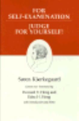 For Self-Examination/Judge for Yourselves : Kie... 0691073686 Book Cover