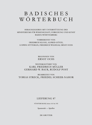 Spannstab ‒ Spießer [German] 3110794357 Book Cover