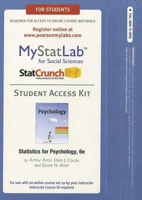 New Mylab Statistics with Pearson Etext -- Stan... 0205847471 Book Cover