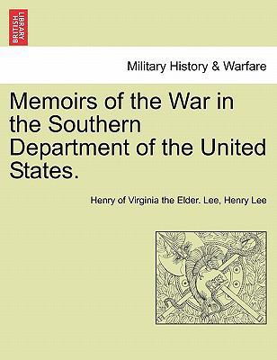 Memoirs of the War in the Southern Department o... 1241693145 Book Cover