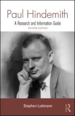 Paul Hindemith: A Research and Information Guide 0415994160 Book Cover