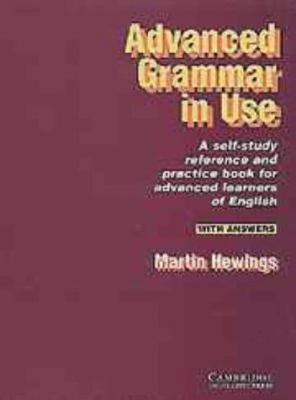 Advanced Grammar in Use with Answers 0521498686 Book Cover