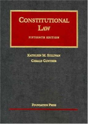 Constitutional Law (University Casebook Series) 1587787768 Book Cover