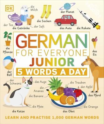 German for Everyone Junior 5 Words a Day: Learn... 024149141X Book Cover