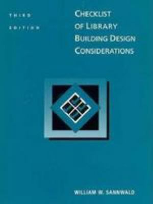 Checklist of Library Building Design Considerat... 0838934668 Book Cover