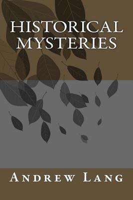 Historical Mysteries 1983782009 Book Cover